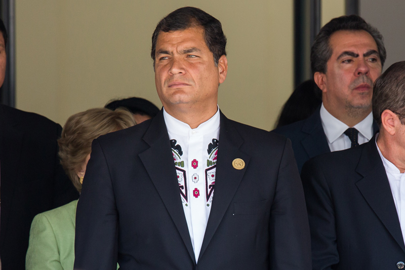 Ex-presidente do Equador denuncia à OEA “alteração da ordem constitucional” no país